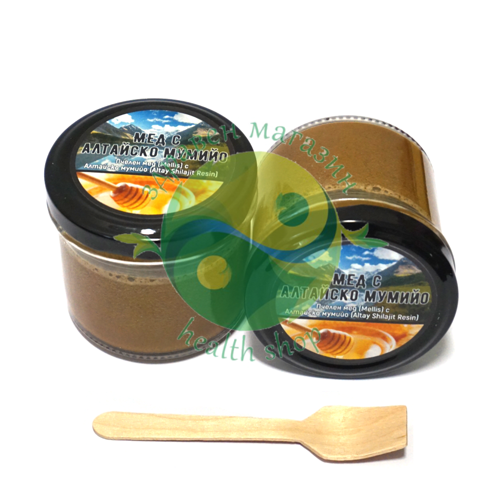 Мед (Mellis) с Мумийо (Shilajit dust) Билков продукт 100% - Image 2