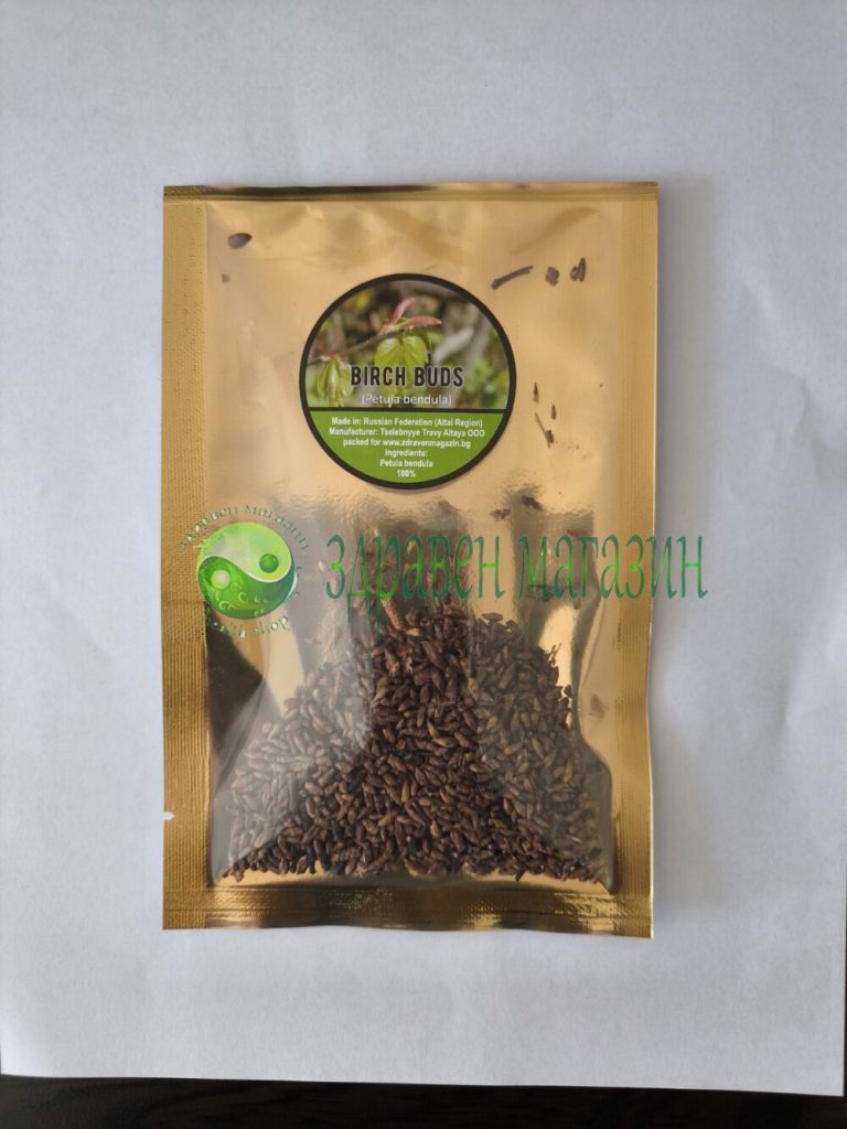 Сушени пъпки от бреза (чай) (Betula pendula) 20 г.